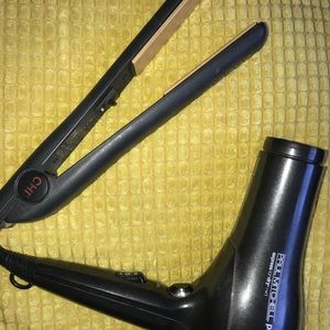 hair dryer & straightener bundle